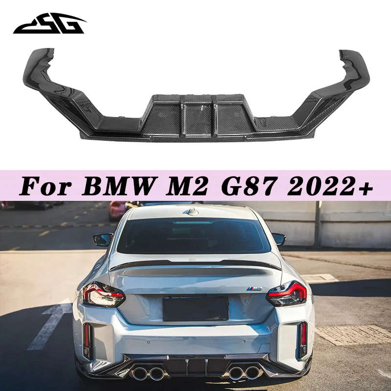 Dry Carbon Fiber Rear Bumper Diffuser Lip Splitter For BMW M2 G87 2022+ AWS Style Rear Lip Spoiler Car Accessories body kit
Dry Carbon Fiber Rear Bumper Diffuser Lip Splitter For BMW M2 G87 2022+ AWS Style Rear Lip Spoiler Car Accessories body kit