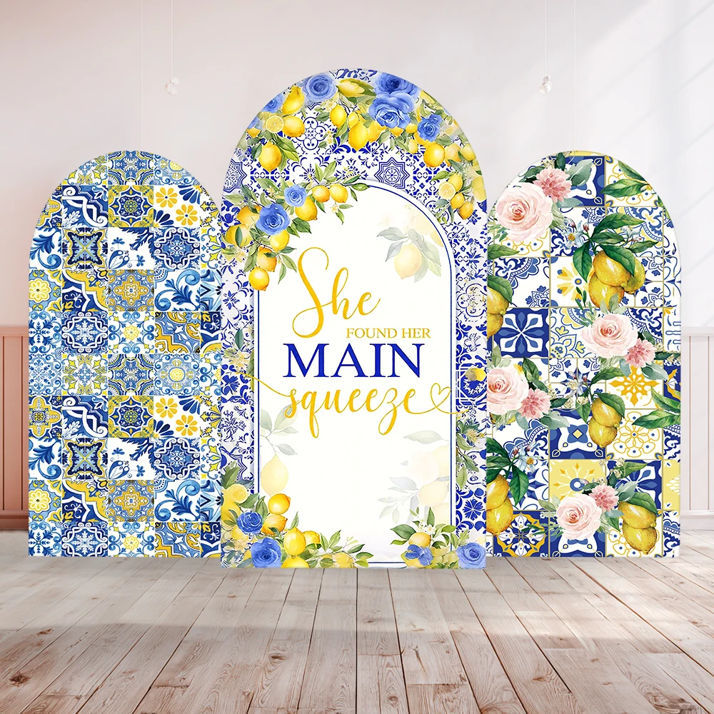 Lemon & Floral - Tile Spandex Arch Backdrop for Weddings/Birthdays/Baby Showers
Lemon & Floral - Tile Spandex Arch Backdrop for Weddings/Birthdays/Baby Showers