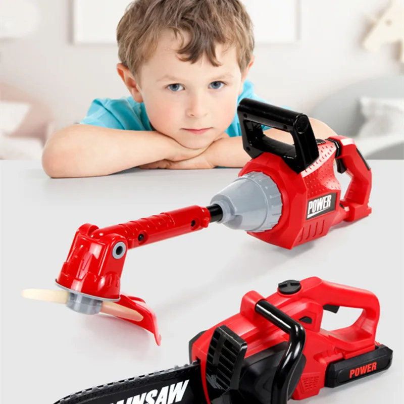 Children Model Electric Repair Tool Light Voice Electric Grass-cutting Machine Boys Tool Toy Pretend Play Toys
Children Model Electric Repair Tool Light Voice Electric Grass-cutting Machine Boys Tool Toy Pretend Play Toys