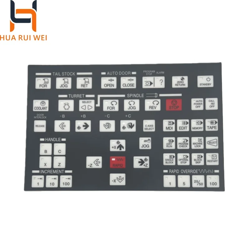 2026 CNC Lathe Film Button Switch KIT450 SKT15 SKT100 E200A SKT300 Keyboard Key Film
2026 CNC Lathe Film Button Switch KIT450 SKT15 SKT100 E200A SKT300 Keyboard Key Film