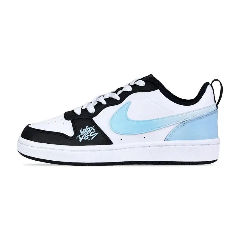 【Настроить】Nike Court Borough Обувь для скейтбординга Женские низкие кроссовки белого/синего/черного цвета BQ5448-115
【Настроить】Nike Court Borough Обувь для скейтбординга Женские низкие кроссовки белого/синего/черного цвета BQ5448-115