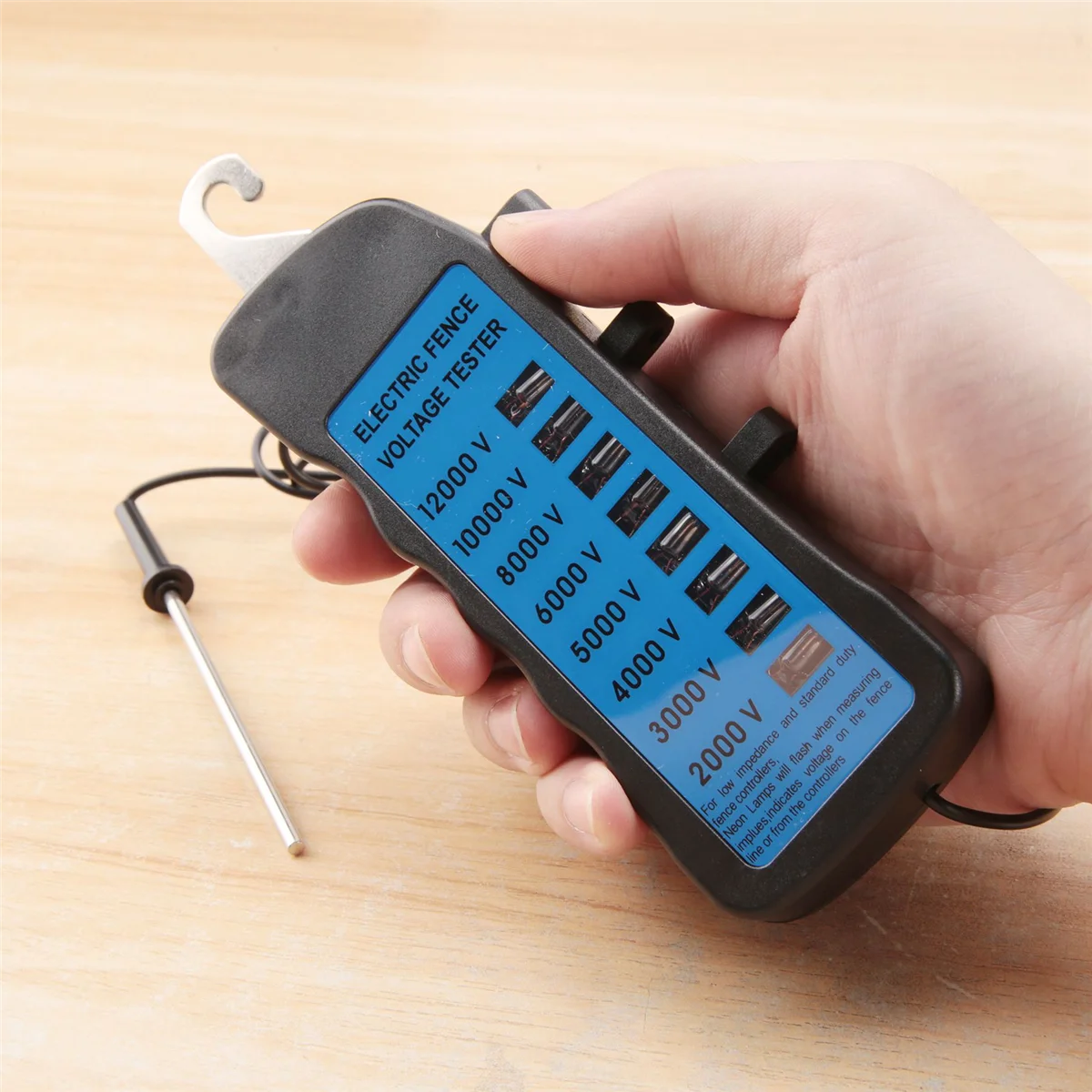 AA91 Famous Product 2Kv -12Kv Voltage Electric Fence Tester,Yard Fencing Tester
AA91 Famous Product 2Kv -12Kv Voltage Electric Fence Tester,Yard Fencing Tester