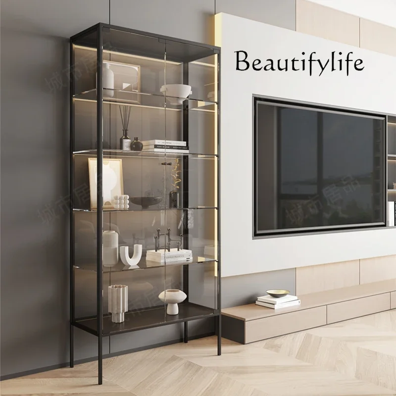 Light luxury wine cabinet, against the wall, high-end storage Lego figure display cabinet, modern simple decorative cabinet
Light luxury wine cabinet, against the wall, high-end storage Lego figure display cabinet, modern simple decorative cabinet