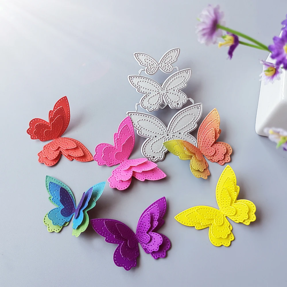 New and beautiful butterfly cutting dies scrapbook decoration embossed photo album decoration card making DIY crafts
New and beautiful butterfly cutting dies scrapbook decoration embossed photo album decoration card making DIY crafts