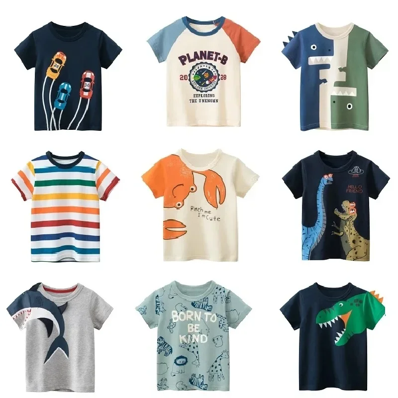 2 3 4 5 7 9 Y Children Short Sleeve T-shirts Korean Version Kids Clothing Boy Baby Cotton Tees Summer Cartoon Tops
2 3 4 5 7 9 Y Children Short Sleeve T-shirts Korean Version Kids Clothing Boy Baby Cotton Tees Summer Cartoon Tops