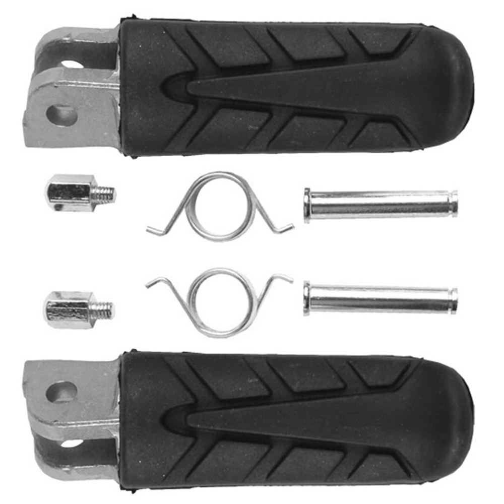 Motorcycle Front Foot Pegs Aluminum Rubber Footrests Black Pedals for Honda CB250 CBR600F CB600F NC700 Hornet 250 600
Motorcycle Front Foot Pegs Aluminum Rubber Footrests Black Pedals for Honda CB250 CBR600F CB600F NC700 Hornet 250 600