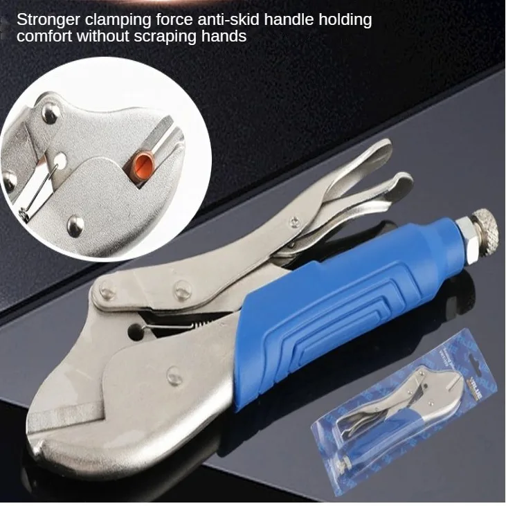 Мощные плоскогубцы VRT-102 для холодильника 3-10 мм, инструмент для запечатывания медных труб, сверхмощный холодильный ремонт
Мощные плоскогубцы VRT-102 для холодильника 3-10 мм, инструмент для запечатывания медных труб, сверхмощный холодильный ремонт
