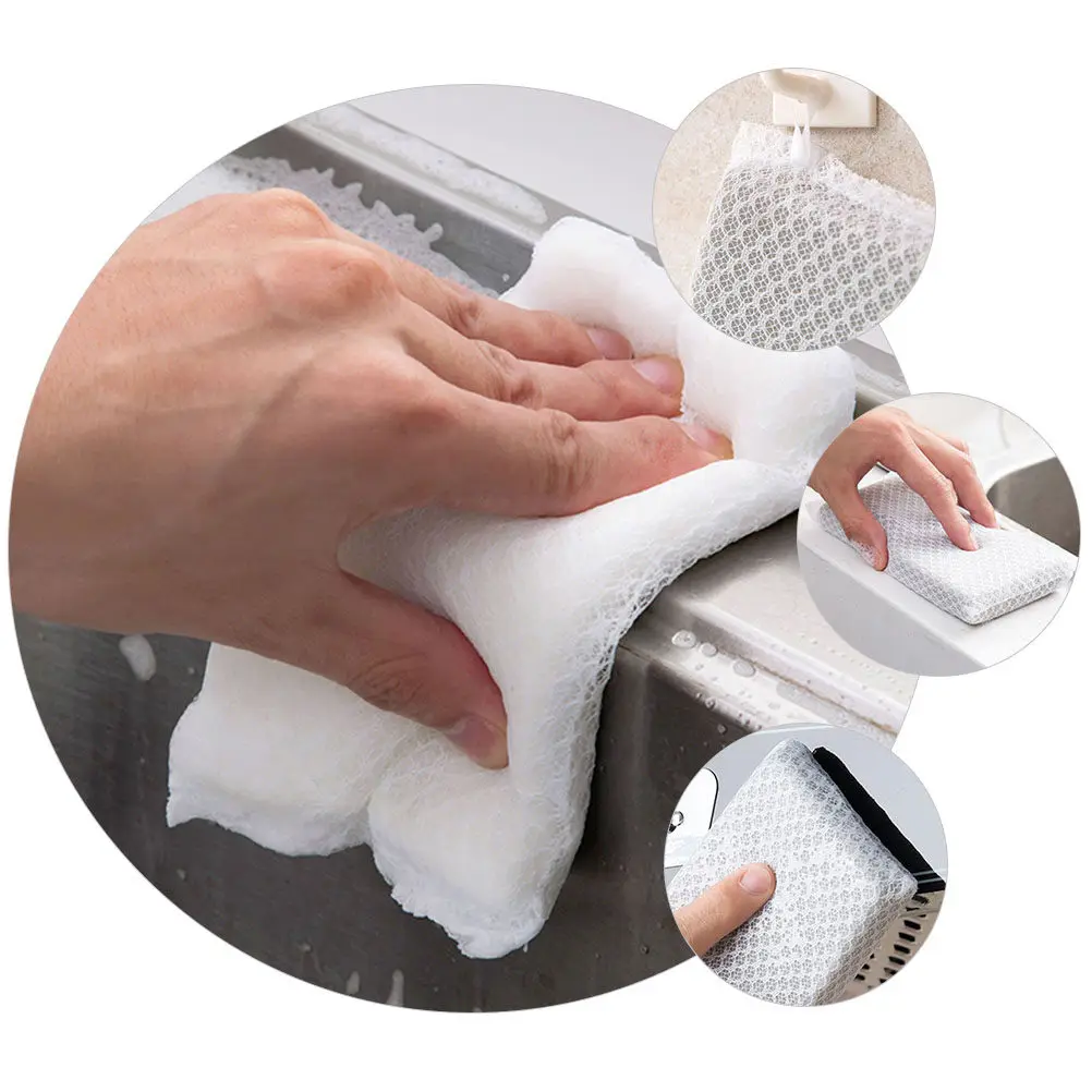 15Pcs Premium Cleaning Sponge Set Heavy Duty Scouring Power Dish Washing Cloths for Kitchen Pots Pans Plates Bowls Dishwasher
15Pcs Premium Cleaning Sponge Set Heavy Duty Scouring Power Dish Washing Cloths for Kitchen Pots Pans Plates Bowls Dishwasher