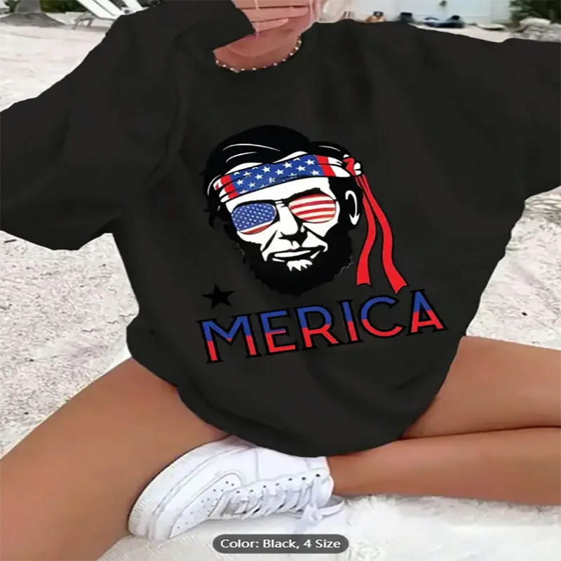 Женский белый свитшот Merica с патриотическим графическим принтом, повседневный пуловер большого размера, топ для любителей патриотического стиля, чистый хлопок
Женский белый свитшот Merica с патриотическим графическим принтом, повседневный пуловер большого размера, топ для любителей патриотического стиля, чистый хлопок