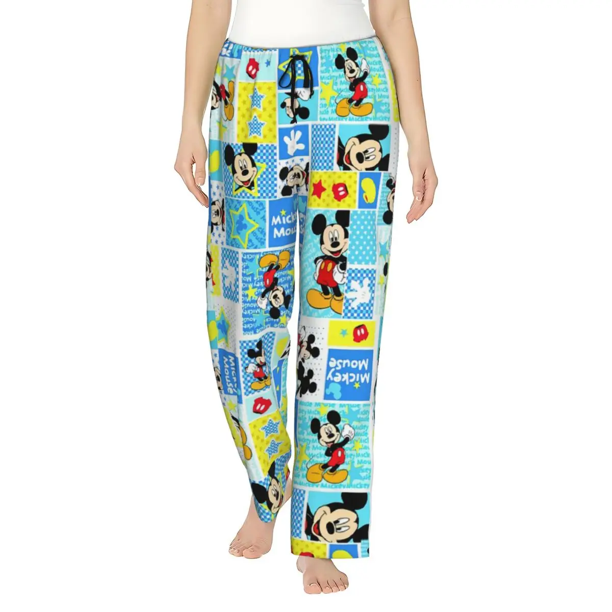 Womens Minnie Mickey Mouse Cartoon Animation Pajama Pants Custom Printed Sleep Sleepwear Bottoms with Pockets
Womens Minnie Mickey Mouse Cartoon Animation Pajama Pants Custom Printed Sleep Sleepwear Bottoms with Pockets