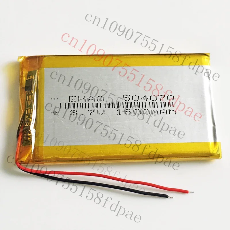 OK 3,7 В 1600 мАч 504070 LiPo полимерная аккумуляторная батарея для мобильного телефона GPS КПК
OK 3,7 В 1600 мАч 504070 LiPo полимерная аккумуляторная батарея для мобильного телефона GPS КПК