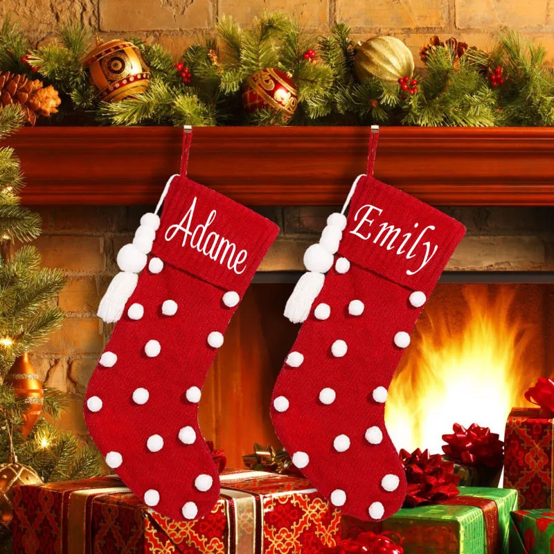 Personalized Printing Christmas New White Plush Ball Tassel Red Christmas Socks Decoration Festive Atmosphere Pendant
Personalized Printing Christmas New White Plush Ball Tassel Red Christmas Socks Decoration Festive Atmosphere Pendant