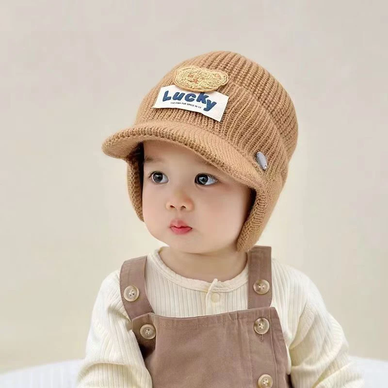 Korean Kids Knit Ear Protection Baseball Hat 4-6year Children Windproof Cold Resistant Earmuffs Cap Winter Warm Baby Wool Beanie
Korean Kids Knit Ear Protection Baseball Hat 4-6year Children Windproof Cold Resistant Earmuffs Cap Winter Warm Baby Wool Beanie