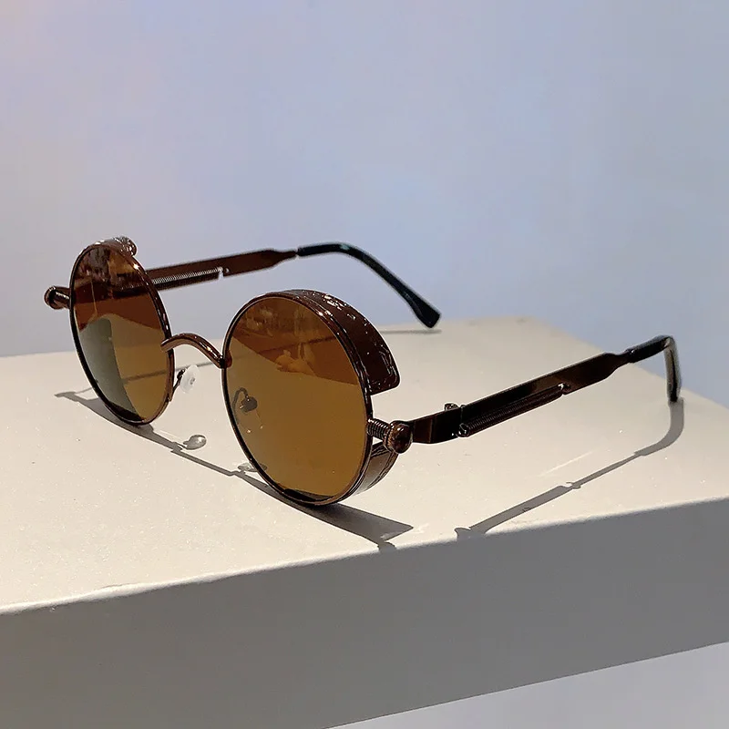 gootrades Men Vintage Round Sunglasses Classic Gothic Steampunk Metal Spring Legs Sun Glasses Luxury Brand Designer Anti UV400
gootrades Men Vintage Round Sunglasses Classic Gothic Steampunk Metal Spring Legs Sun Glasses Luxury Brand Designer Anti UV400