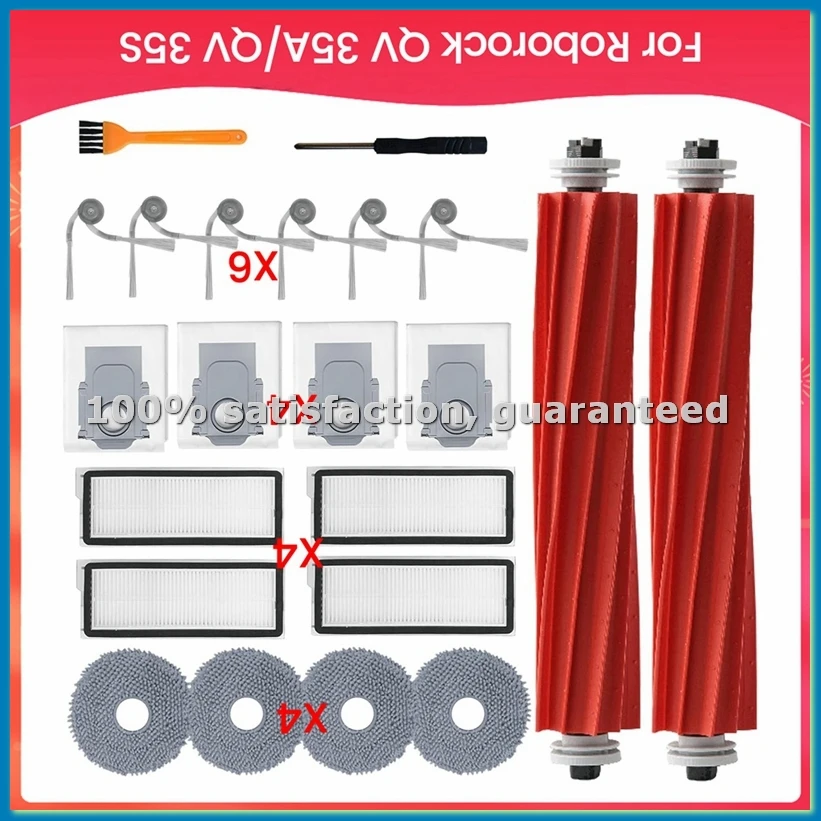 Accessories Kit for 35A/ 35S Robot Vacuum Cleaner Replacement Parts-A09G
Accessories Kit for 35A/ 35S Robot Vacuum Cleaner Replacement Parts-A09G