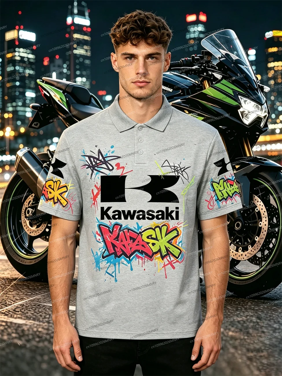 Oversized Male Polo Shirt Kawasaki Motorcycle Racer Riding tshirt Summer men Short Sleeve Women T-Shirt Oversized Clothing Tops
Oversized Male Polo Shirt Kawasaki Motorcycle Racer Riding tshirt Summer men Short Sleeve Women T-Shirt Oversized Clothing Tops