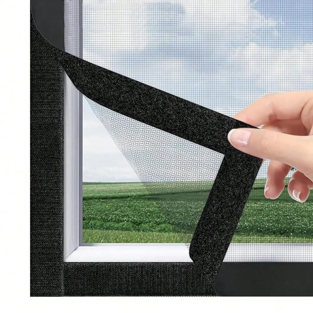 Window Screen Hook And Loop Adhesive Edging Tape And Mesh Window Screens Replacement BlackInchcolornameinchInchBlackinch
Window Screen Hook And Loop Adhesive Edging Tape And Mesh Window Screens Replacement BlackInchcolornameinchInchBlackinch