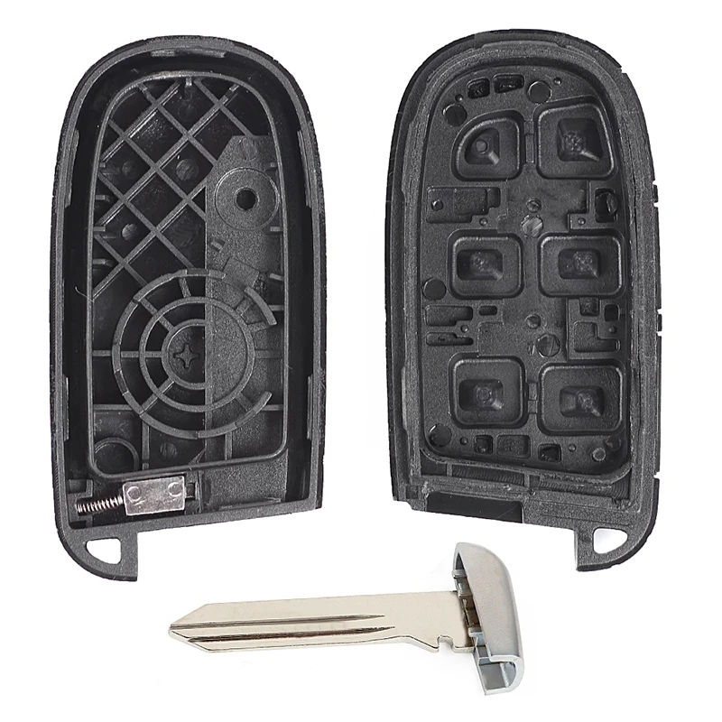 KEYECU Smart Remote Control Key Shell Cover With 3 / 5 Buttons Fob for Jeep Grand Cherokee 2013-2019 for Dodge Durango 2014-2022
KEYECU Smart Remote Control Key Shell Cover With 3 / 5 Buttons Fob for Jeep Grand Cherokee 2013-2019 for Dodge Durango 2014-2022