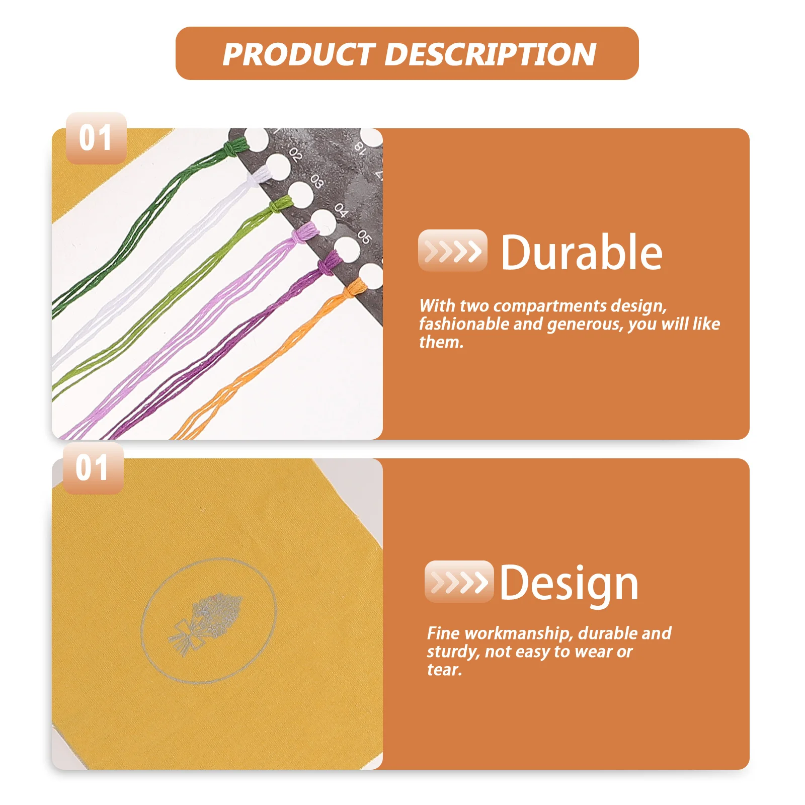 3 set Diy Sweater Chain Material Pack Embroidery Kit For Beginners Lightweight Portable Hand Sewing Supplies Needlework Crafts
3 set Diy Sweater Chain Material Pack Embroidery Kit For Beginners Lightweight Portable Hand Sewing Supplies Needlework Crafts