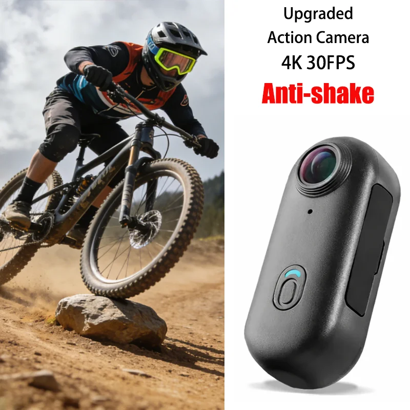 4K Anti Shake Action Camera EIS Waterproof POV Small WiFi Cam Sports Vlog Motorcycle Helmet Outdoor Adventure Video Recorder
4K Anti Shake Action Camera EIS Waterproof POV Small WiFi Cam Sports Vlog Motorcycle Helmet Outdoor Adventure Video Recorder