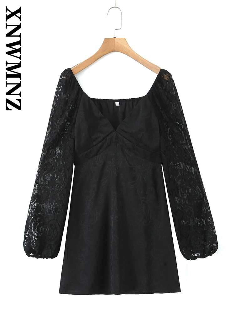 XNWMNZ 2025 Summer New Woman Chic Dress Top Fashion Lady V-Collar Dresses Ruffles Regular Fit Side Zipper Long Sleeve Mini Skirt
XNWMNZ 2025 Summer New Woman Chic Dress Top Fashion Lady V-Collar Dresses Ruffles Regular Fit Side Zipper Long Sleeve Mini Skirt