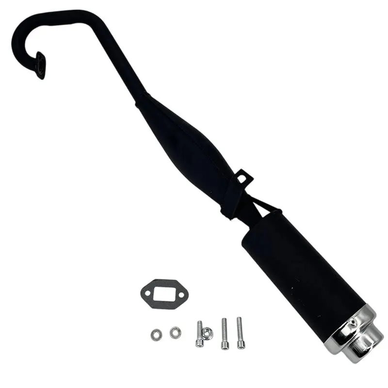 A98M Iron Row 47CC 49CC 2 Stroke Engine Mini Motorcycle Exhaust System Pipe Muffler For Pocket Bikes Mini Quad Small Sports
A98M Iron Row 47CC 49CC 2 Stroke Engine Mini Motorcycle Exhaust System Pipe Muffler For Pocket Bikes Mini Quad Small Sports