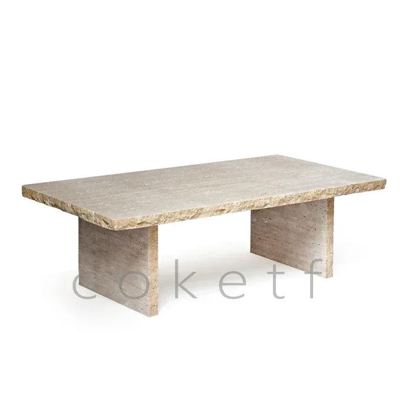 Wabi Sand minimalist creative natural Roman cave stone rectangular coffee table designer living room sofa low coffee table
Wabi Sand minimalist creative natural Roman cave stone rectangular coffee table designer living room sofa low coffee table