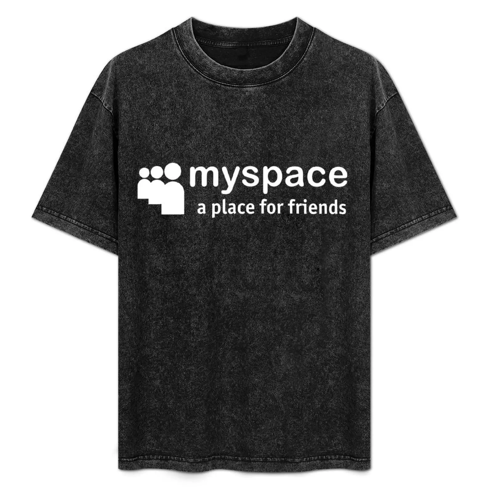 Myspace Logo black T-Shirt Relaxed Fit Casual Short Sleeve Top
Myspace Logo black T-Shirt Relaxed Fit Casual Short Sleeve Top