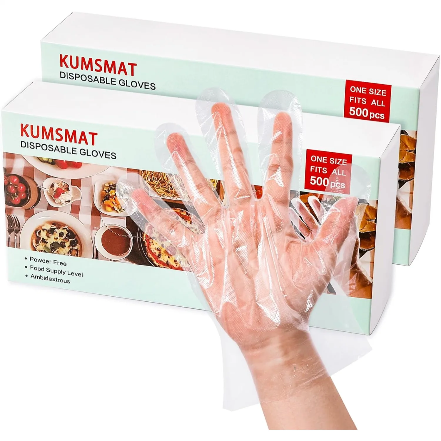 Disposable Cooking Gloves 500 Count Pack of 2 for Food Prep and Kitchen Use
Disposable Cooking Gloves 500 Count Pack of 2 for Food Prep and Kitchen Use