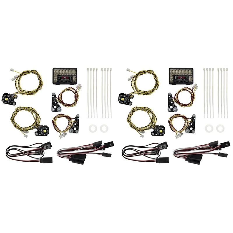 L81A 2025-2X For TRX4 RC Car Front Rear LED Lights + IC Lamp Group Headlight Kit For 1/10 RC Crawler Traxxas TRX-4 Defender
L81A 2025-2X For TRX4 RC Car Front Rear LED Lights + IC Lamp Group Headlight Kit For 1/10 RC Crawler Traxxas TRX-4 Defender