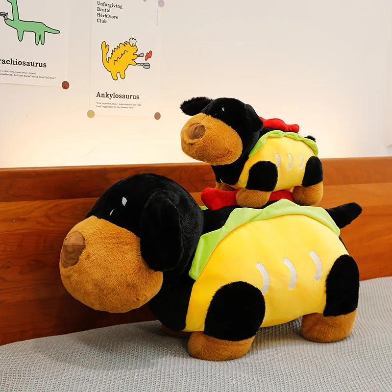 New Cute Kawaii Hot Dog Burger Dog Plush Toy Soft Pillow Wholesale Comfortable Long Dog Pillow Doll Claw Machine Prize for Kids
New Cute Kawaii Hot Dog Burger Dog Plush Toy Soft Pillow Wholesale Comfortable Long Dog Pillow Doll Claw Machine Prize for Kids