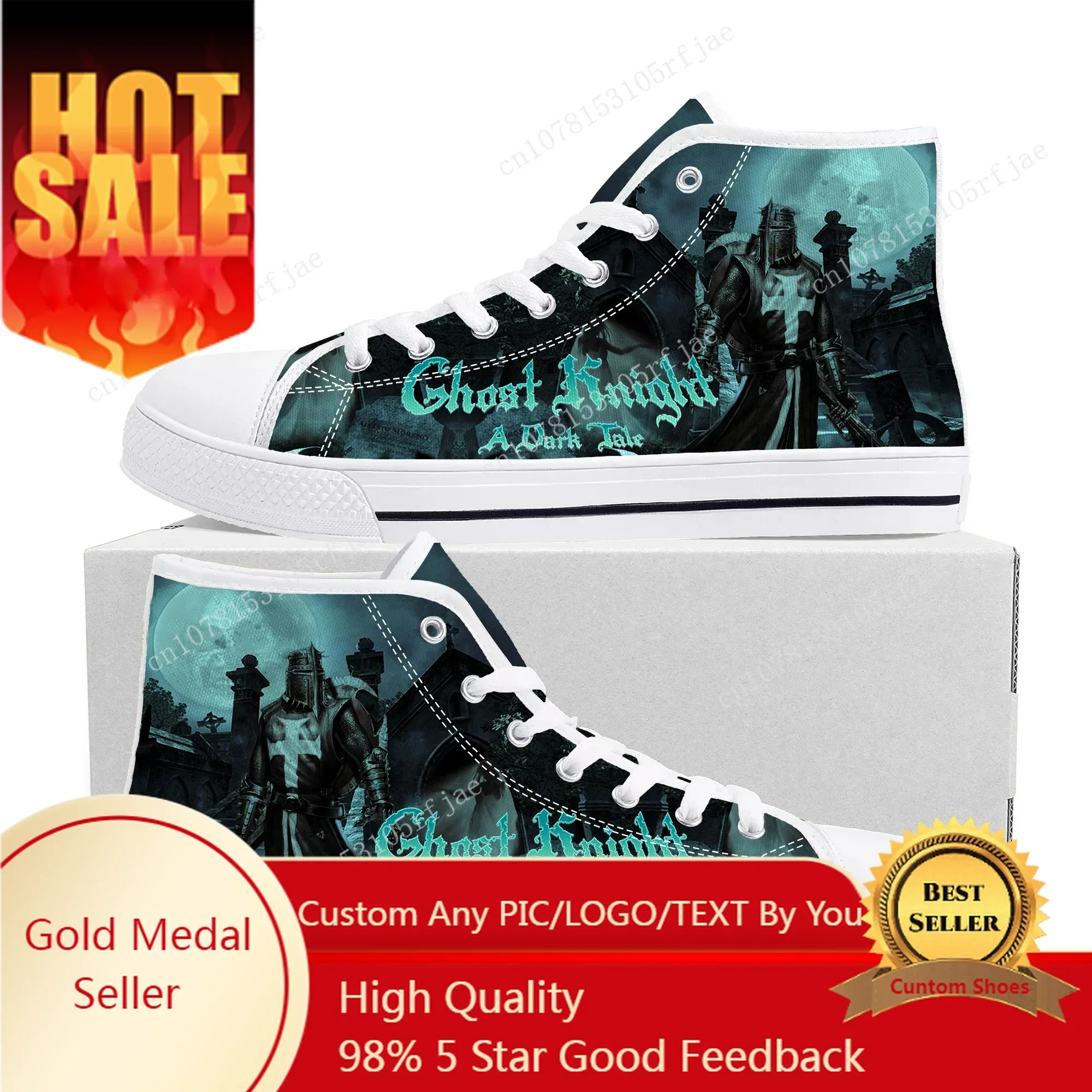 Hot Anime Cartoon Game Ghost Knight High Top Sneakers Mens Womens Teenager High Quality Canvas Shoes Casual Tailor Made Sneaker
Hot Anime Cartoon Game Ghost Knight High Top Sneakers Mens Womens Teenager High Quality Canvas Shoes Casual Tailor Made Sneaker