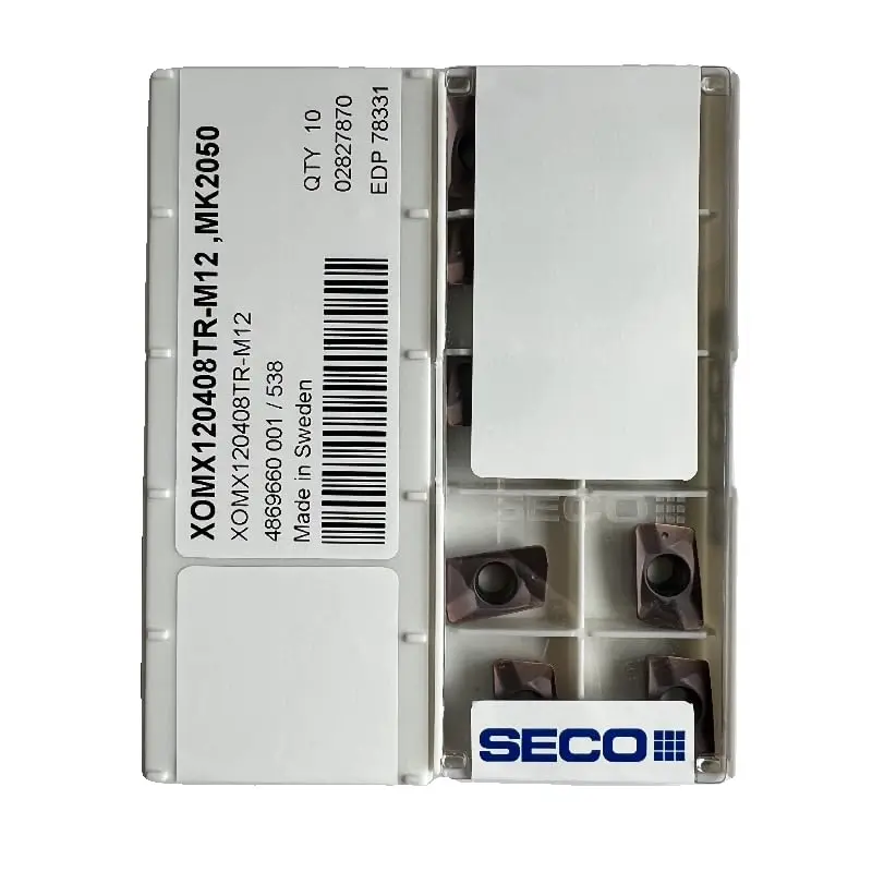 Оригинальное лезвие XOMX 120408 TR-M12, MK2050 / твердосплавное лезвие с ЧПУ, 10 шт.
Оригинальное лезвие XOMX 120408 TR-M12, MK2050 / твердосплавное лезвие с ЧПУ, 10 шт.