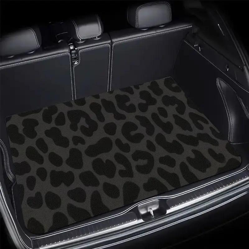 Black Leopard Print Trunk Mat Universal For SUV Non-Slip Waterproof Auto Boot Liner Wild Animal Pattern Interior Decor Accessory
Black Leopard Print Trunk Mat Universal For SUV Non-Slip Waterproof Auto Boot Liner Wild Animal Pattern Interior Decor Accessory