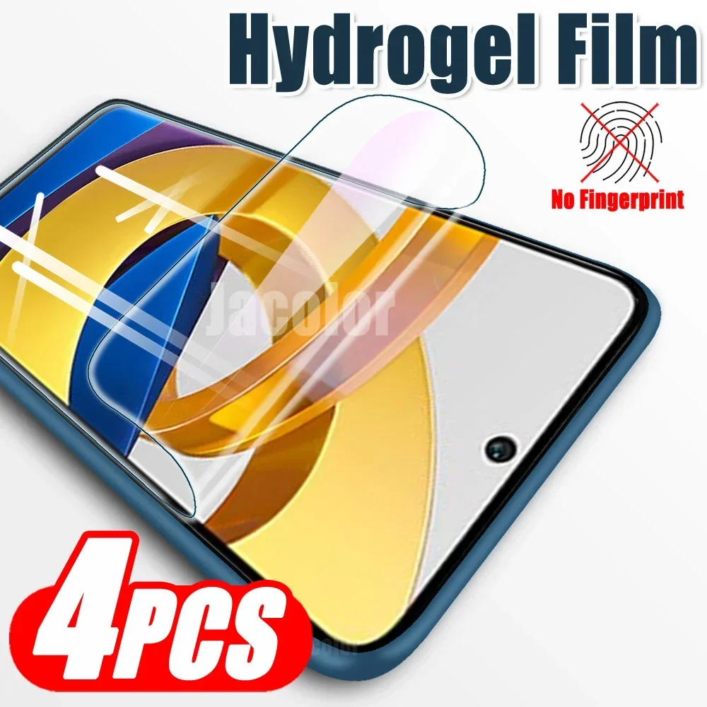 4pcs Hydrogel Film For Xiaomi PocoM3 M4 X3 NFC GT X4 Pro 5G Screen Protector Pocco M X 4 3 3Pro 3NFC 4Pro 3GT 5 G Water Gel Soft
4pcs Hydrogel Film For Xiaomi PocoM3 M4 X3 NFC GT X4 Pro 5G Screen Protector Pocco M X 4 3 3Pro 3NFC 4Pro 3GT 5 G Water Gel Soft