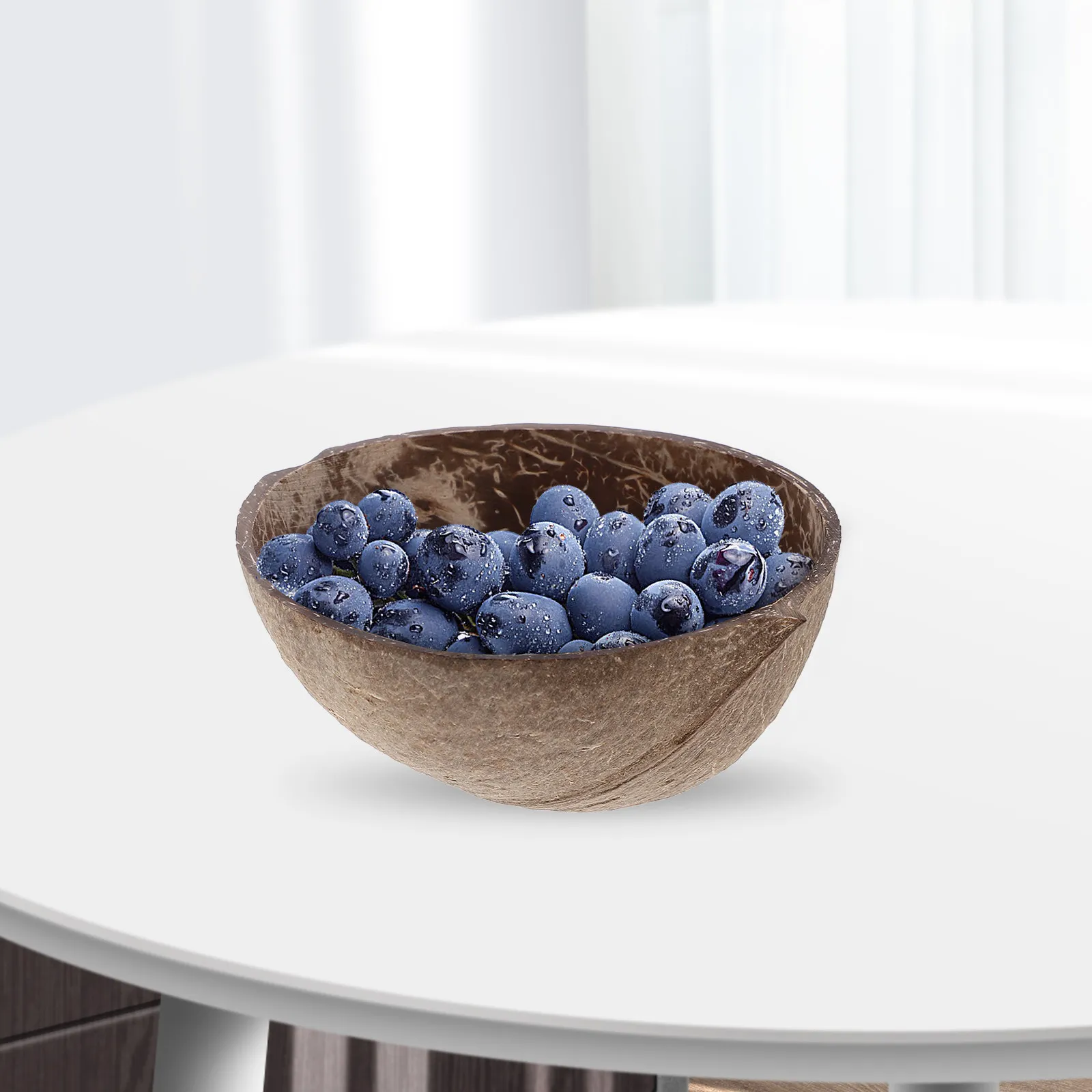 Round Coconuts Shell Bowl Food Grade Fruit Multi-Purpose Kitchen Serving Bowl Home Dining Decor Food Bowls
Round Coconuts Shell Bowl Food Grade Fruit Multi-Purpose Kitchen Serving Bowl Home Dining Decor Food Bowls