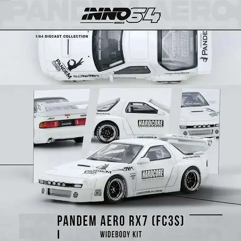 INNO In Stock 1:64 MAZDA RX7 FC3S PANDEM AERO Widebody Kit Diecast Diorama Car Model Collection Miniature Toys
INNO In Stock 1:64 MAZDA RX7 FC3S PANDEM AERO Widebody Kit Diecast Diorama Car Model Collection Miniature Toys