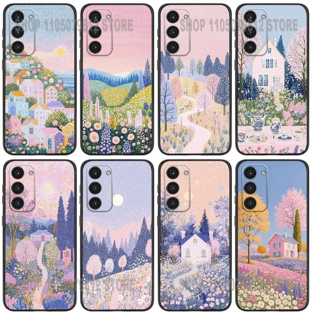 Pink Vintage Garden House Phone Case For Samsung Galaxy A20,21s,22,31,32,52,53,72,73,80,91 Soft Silicone Black Cover
Pink Vintage Garden House Phone Case For Samsung Galaxy A20,21s,22,31,32,52,53,72,73,80,91 Soft Silicone Black Cover