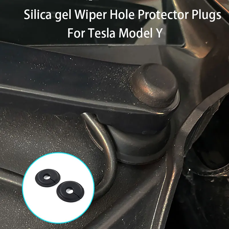 2xCar wiper waterproof dust cover For Tesla Model Y 2020-2022 Silica gel Wiper Hole Protector Plug
2xCar wiper waterproof dust cover For Tesla Model Y 2020-2022 Silica gel Wiper Hole Protector Plug
