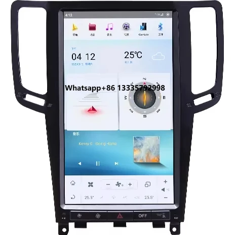 13.6 Inch Android Radio Touch Screen GPS Navigation Carplay Infiniti G25 G35 G37 2010-2013 Reversing Aid DSP Car for DVD Player
13.6 Inch Android Radio Touch Screen GPS Navigation Carplay Infiniti G25 G35 G37 2010-2013 Reversing Aid DSP Car for DVD Player