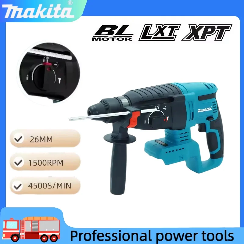 Makita Cordless Hammer Brushless Electric Hammer 18V Lithium Battery Wireless Drills For 18v Power Tools Original
Makita Cordless Hammer Brushless Electric Hammer 18V Lithium Battery Wireless Drills For 18v Power Tools Original