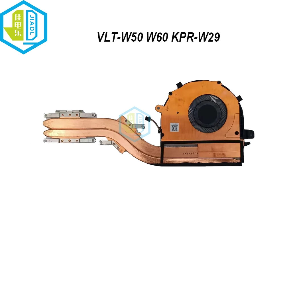 CPU Cooler Heatsink Radiator Thermal Cooling Fan For Huawei Honor MagicBook VLT-W60 W50 KPL-W0X BAZA0905R5H Y003 ASV44H96FA0010
CPU Cooler Heatsink Radiator Thermal Cooling Fan For Huawei Honor MagicBook VLT-W60 W50 KPL-W0X BAZA0905R5H Y003 ASV44H96FA0010