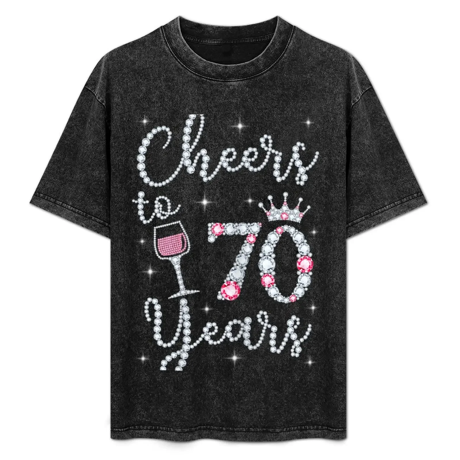 Womens Cheers To 70 Years 1949 70Th Tee For Womens T-Shirt Sporty Casual Quick Dry T-Shirt
Womens Cheers To 70 Years 1949 70Th Tee For Womens T-Shirt Sporty Casual Quick Dry T-Shirt