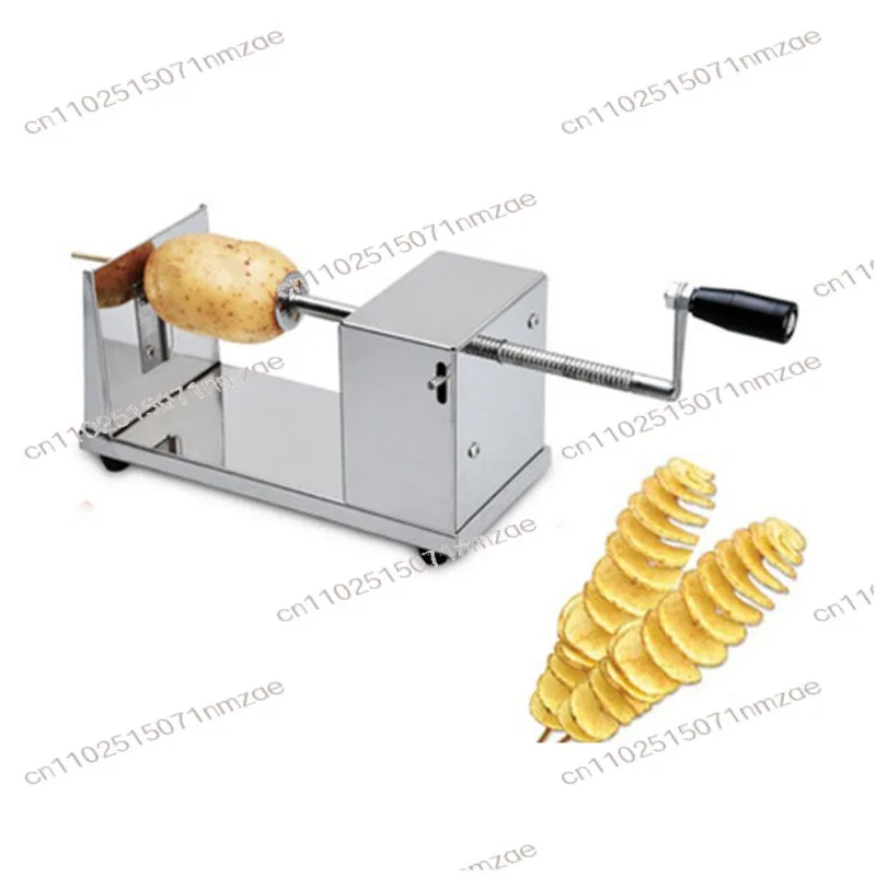 Manual Spiral Potato Cutter Tornado Tower Maker Sweet Potato Slicer French Fry Tool
Manual Spiral Potato Cutter Tornado Tower Maker Sweet Potato Slicer French Fry Tool