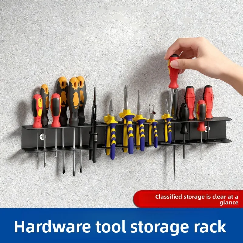 Wall Mounted Hardware Tool Storage Rack Heavy Duty Floating Iron Organizer Pliers Screwdriver Hanging Garage Storage Holder
Wall Mounted Hardware Tool Storage Rack Heavy Duty Floating Iron Organizer Pliers Screwdriver Hanging Garage Storage Holder