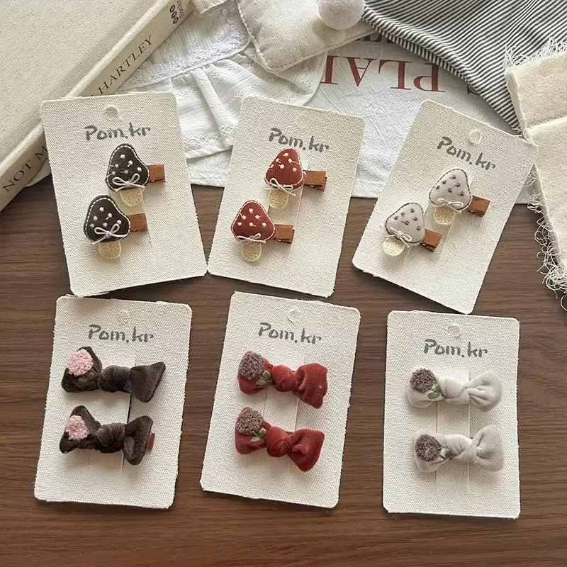New 2pcs Kroean Fashion Kids Headwear Baby Hair Clip Set Cute Bow Hair Pin for Toddler Girls Hair Accessories
New 2pcs Kroean Fashion Kids Headwear Baby Hair Clip Set Cute Bow Hair Pin for Toddler Girls Hair Accessories