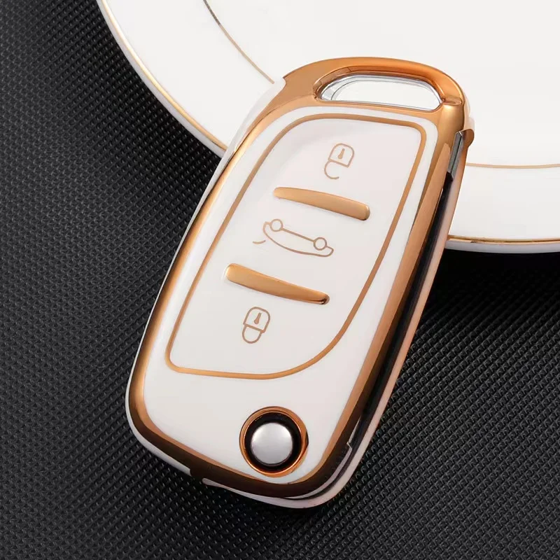 Soft TPU Remote Key Cover Case Shell Fob for Peugeot Citroen C1 C2 C3 C4 C5 DS3 DS4 DS5 DS6 Car Styling Accessories Keychain
Soft TPU Remote Key Cover Case Shell Fob for Peugeot Citroen C1 C2 C3 C4 C5 DS3 DS4 DS5 DS6 Car Styling Accessories Keychain