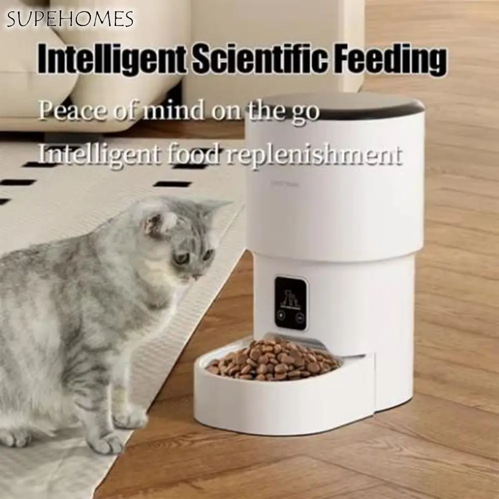 4L Capacity WIFI Smart Pet Feeder Timer Function USB Charge Intelligent Pet Food Dispenser Quantitative Feeding Remote Control
4L Capacity WIFI Smart Pet Feeder Timer Function USB Charge Intelligent Pet Food Dispenser Quantitative Feeding Remote Control