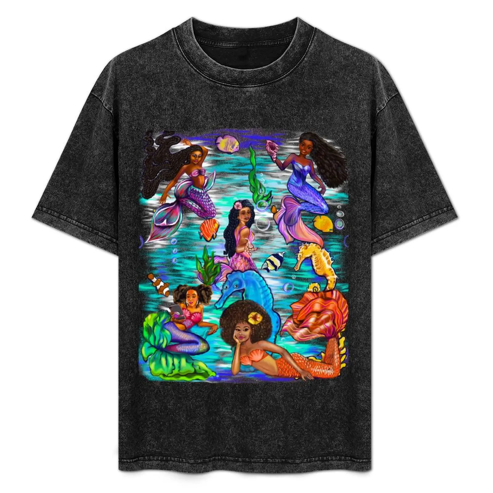 Underneath the sea - Mermaid and fish - Magical mermaids frolicking beneath the waves T-Shirt Standard Fit Solid Tee Shirt
Underneath the sea - Mermaid and fish - Magical mermaids frolicking beneath the waves T-Shirt Standard Fit Solid Tee Shirt