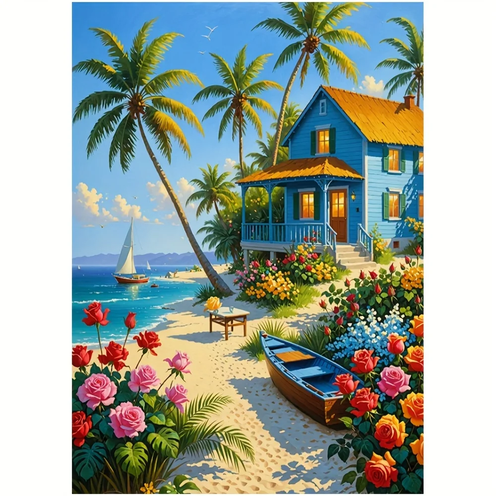 500/1000/1200/2000PCS Puzzle Seaside Cottage and Flowers Jigsaw Puzzle Leisure and Relaxation Modern Home Decoration Gift
500/1000/1200/2000PCS Puzzle Seaside Cottage and Flowers Jigsaw Puzzle Leisure and Relaxation Modern Home Decoration Gift